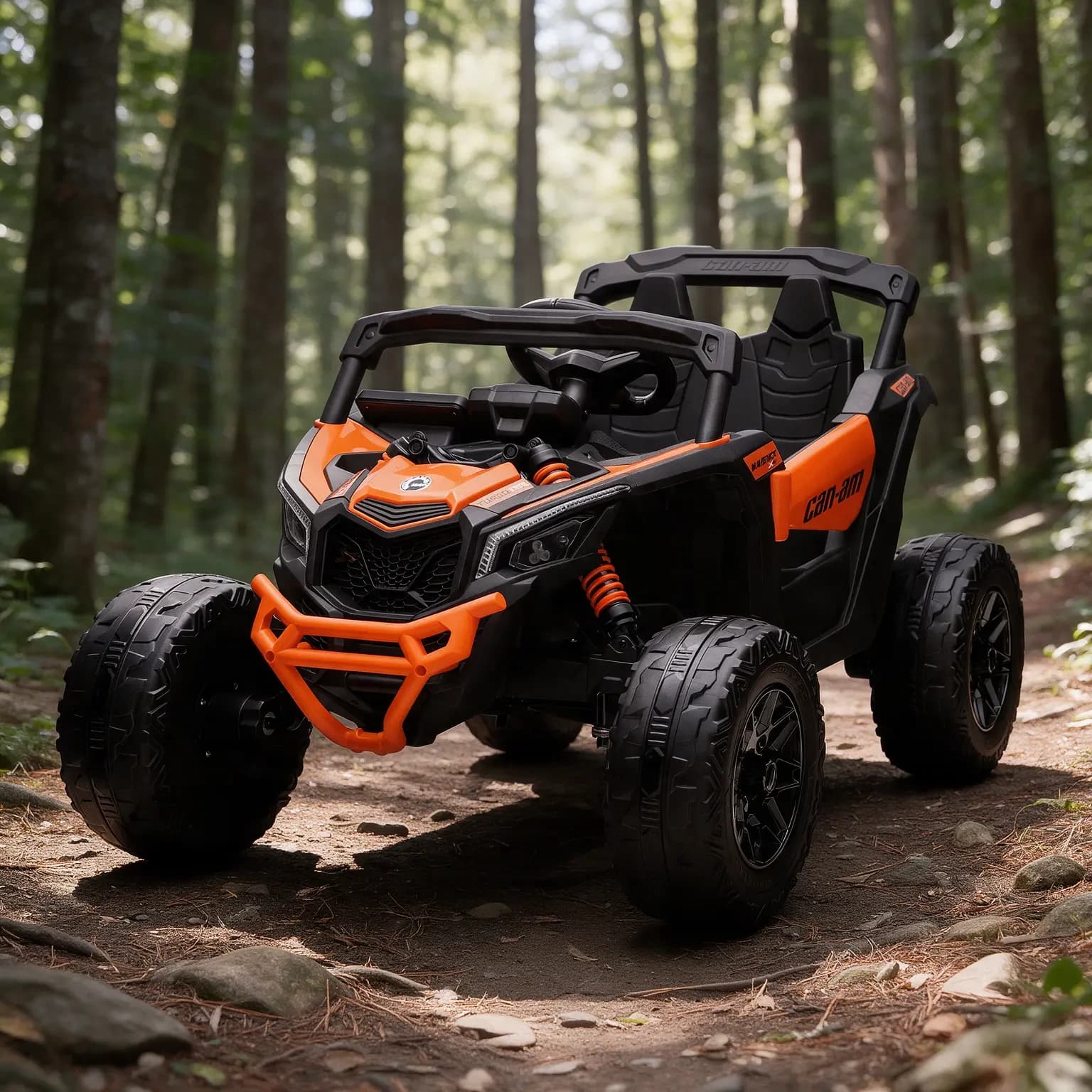 Αδειοδοτημένο ηλεκτροκίνητο UTV, CAN-AM Maverick, 400W, 24V7AH, R/C 2.4G