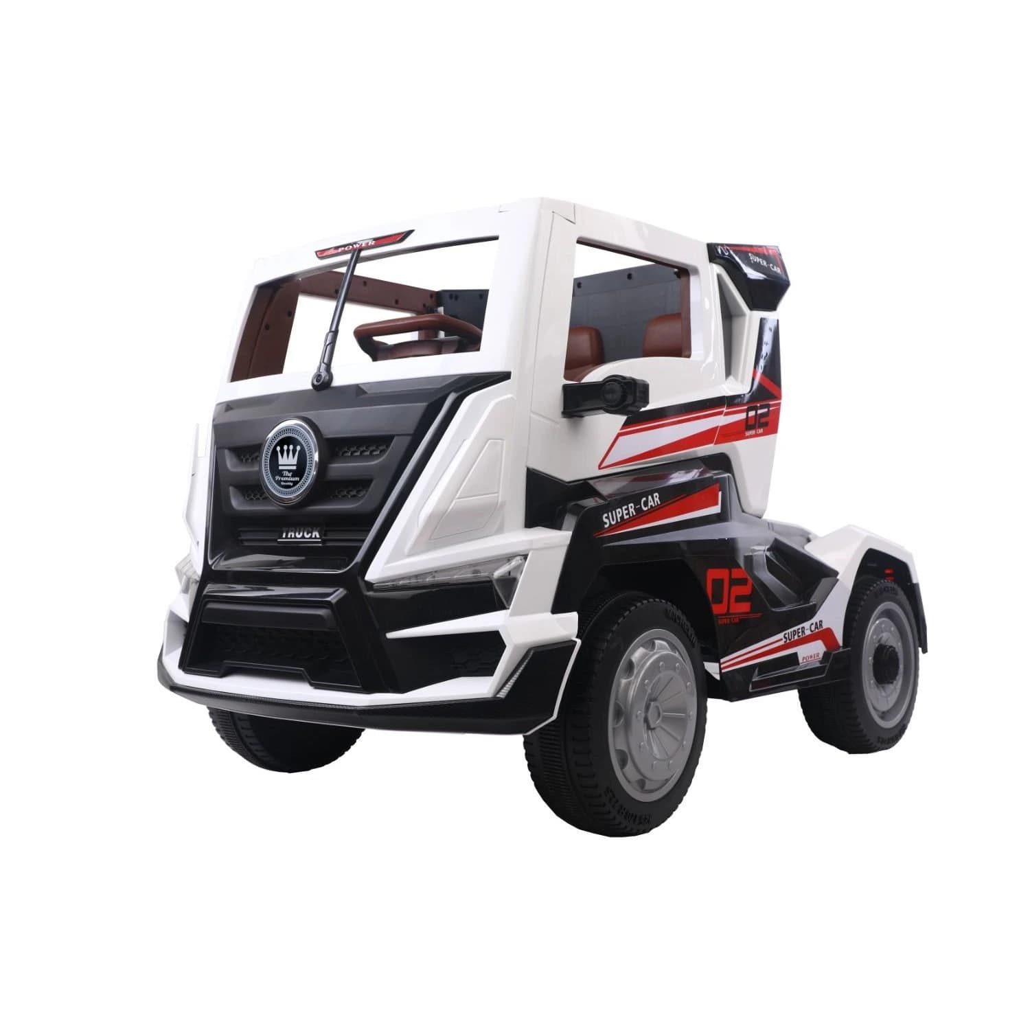 Ηλεκτροκίνητο φορτηγό Truck, 110W, 12V7AH, R/C 2.4, ελαστικά EVA, 4x4