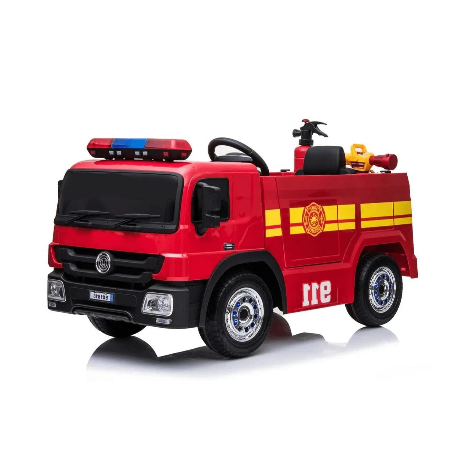 Ηλεκτροκίνητο φορτηγό Fire Truck,12V10AH