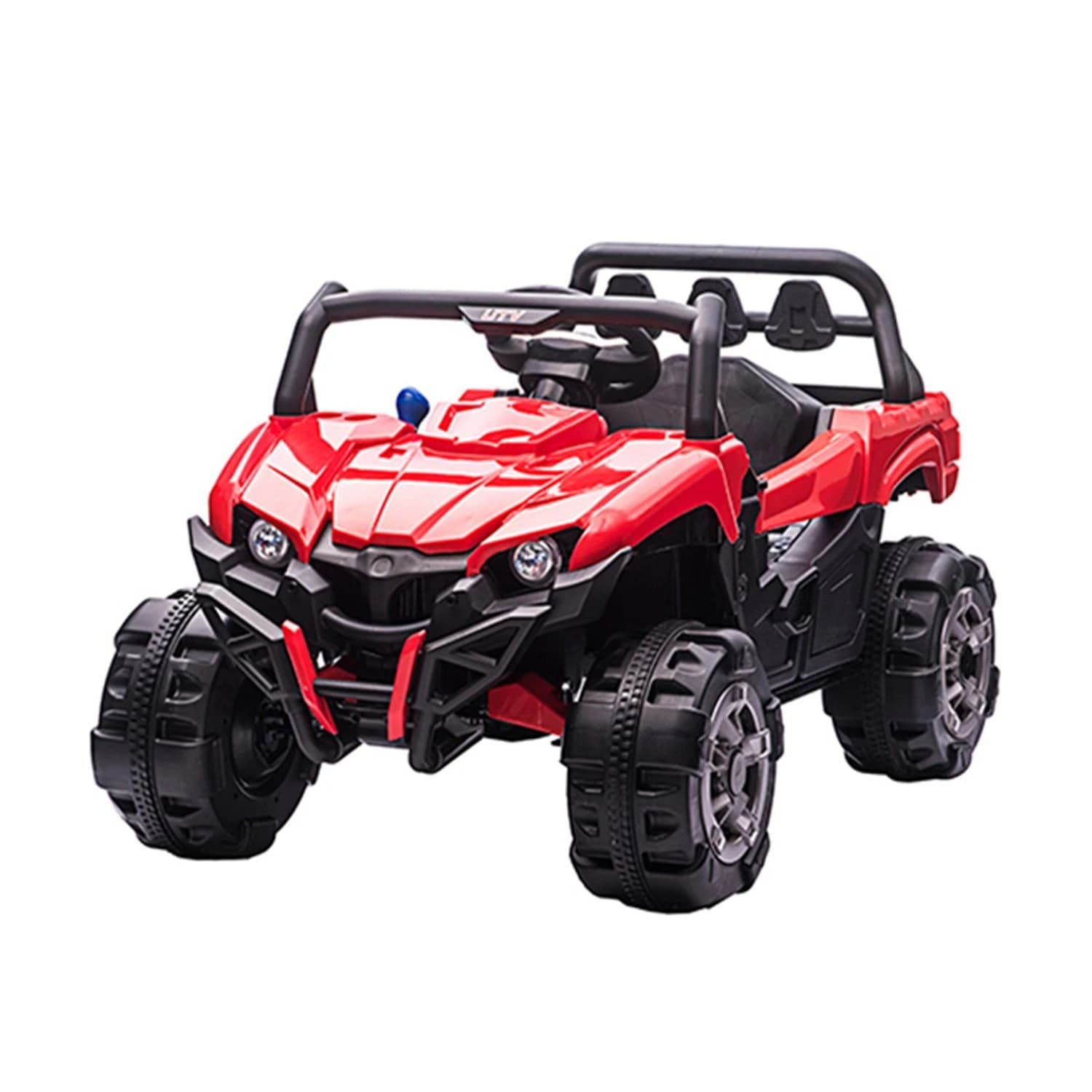 Ηλεκτροκίνητο UTV Samurai, 12V, ελαστικά EVA, δερμάτινο κάθισμα