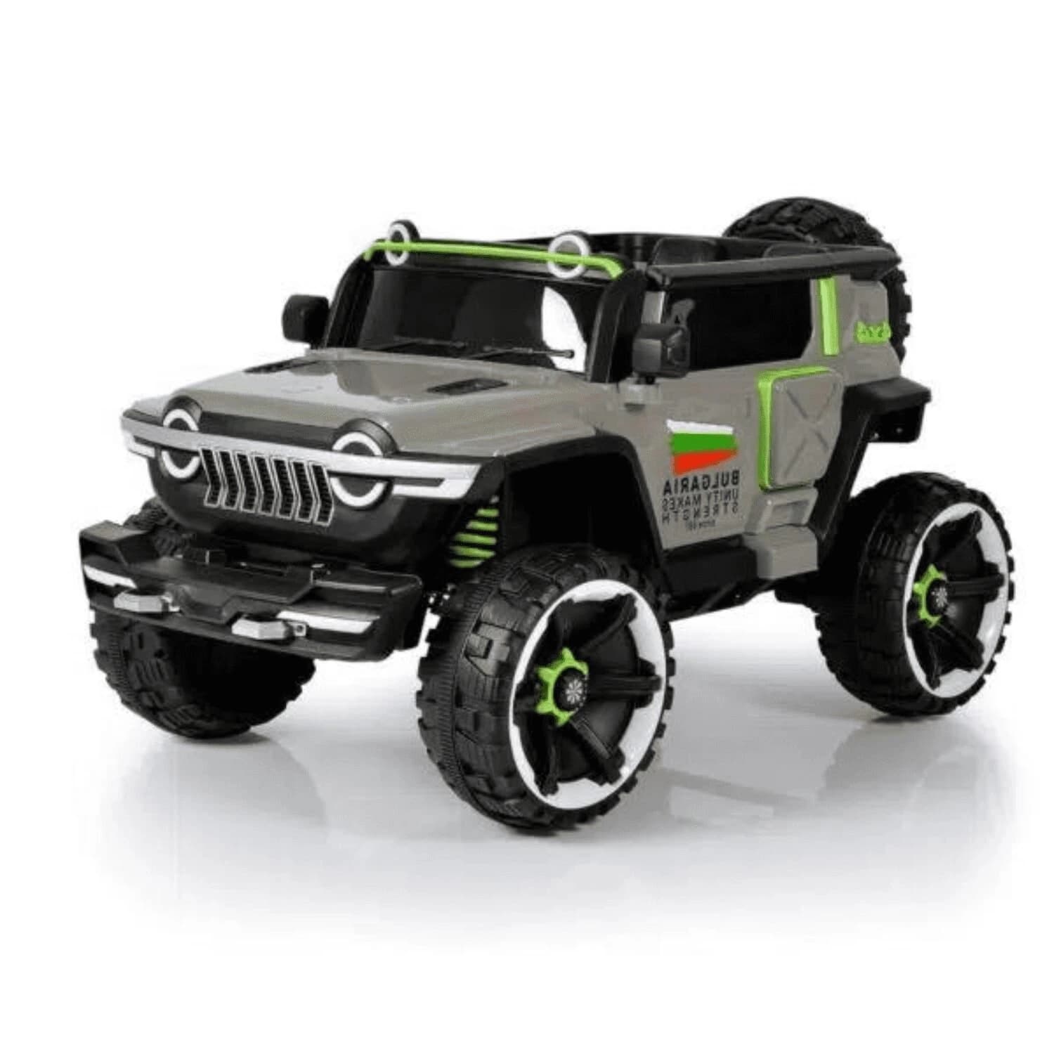 Ηλεκτροκίνητο τζιπ Tangra, 12V/10Ah, R/C 2.4G, ελαστικά EVA, 4x4