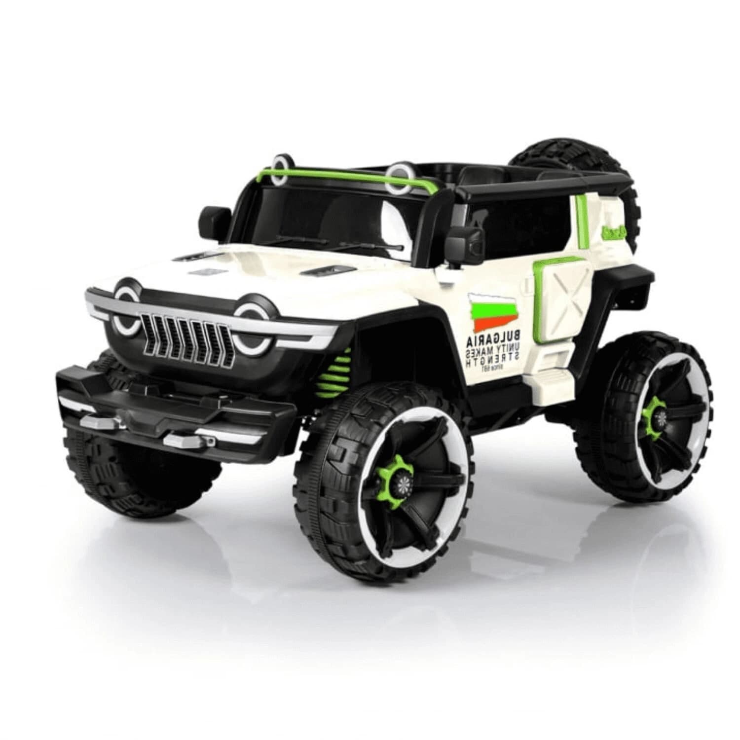 Ηλεκτροκίνητο τζιπ Tangra, 12V/10Ah, R/C 2.4G, ελαστικά EVA, 4x4