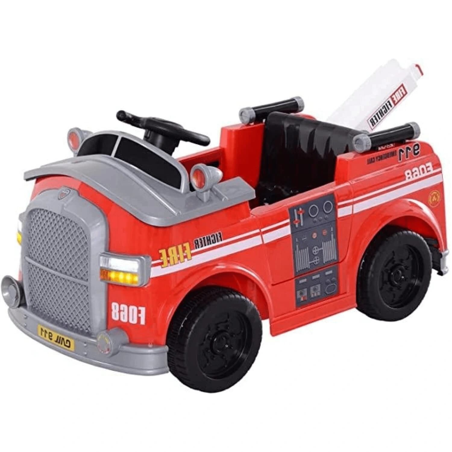 Ηλεκτροκίνητο πυροσβεστικό όχημα BJJ306, 70W, 12V4.5Ah, R/C 2.4