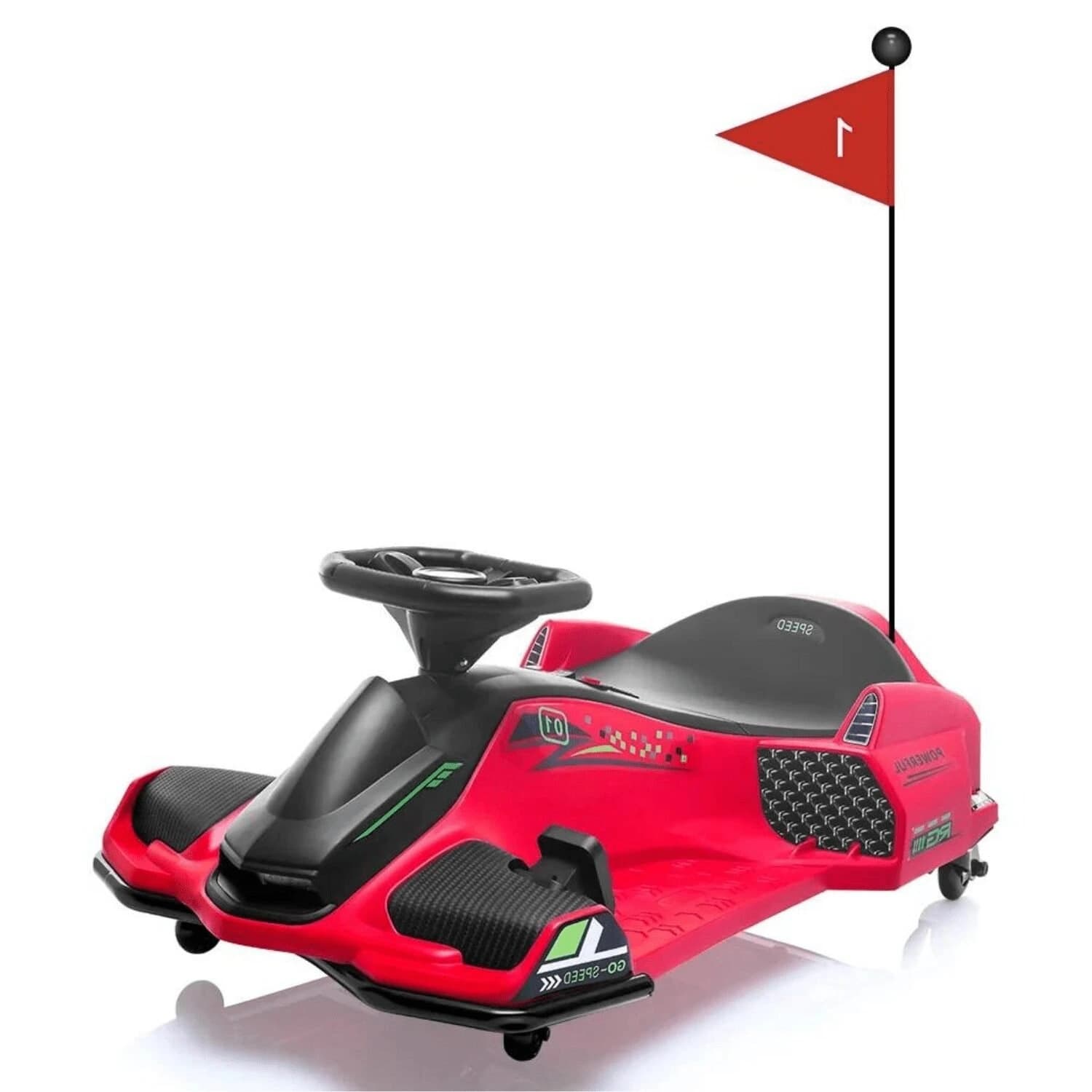 Παιδικό ηλεκτροκίνητο καρτ Rider Drift 360, 80W, 24V/7Ah, ελαστικά EVA
