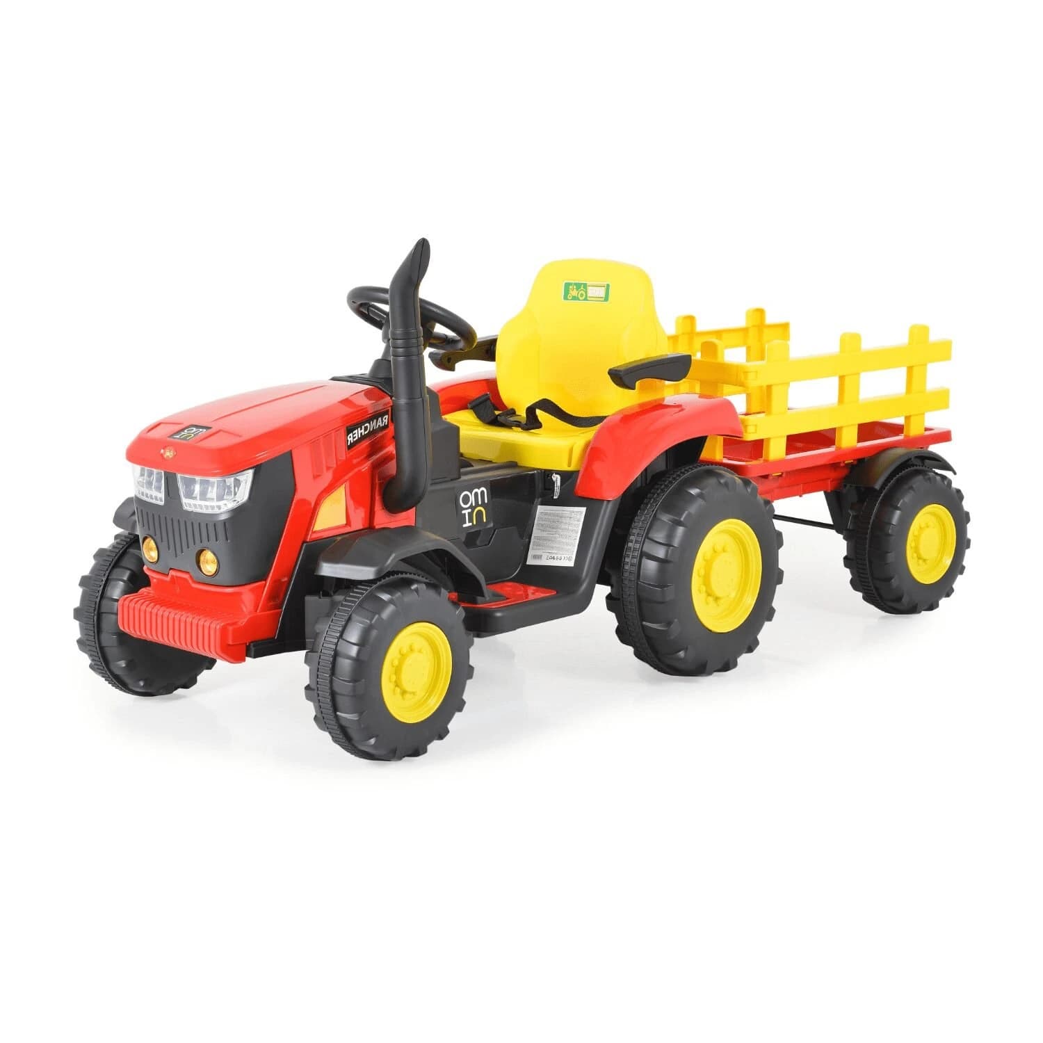 Παιδικό ηλεκτροκίνητο τρακτέρ Rancher, 12V/7Ah, R/C 2.4 G