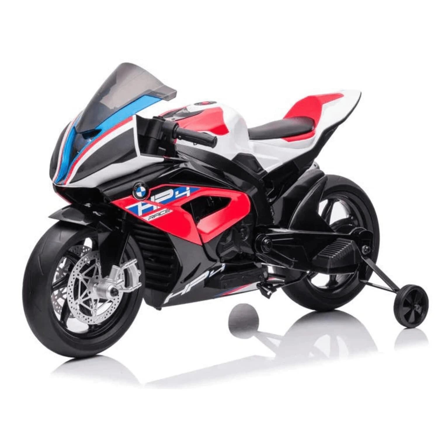 Αδειοδοτημένη ηλεκτροκίνητη μηχανή BMW HP4, 90W, 12V/7Ah, ελαστικά EVA