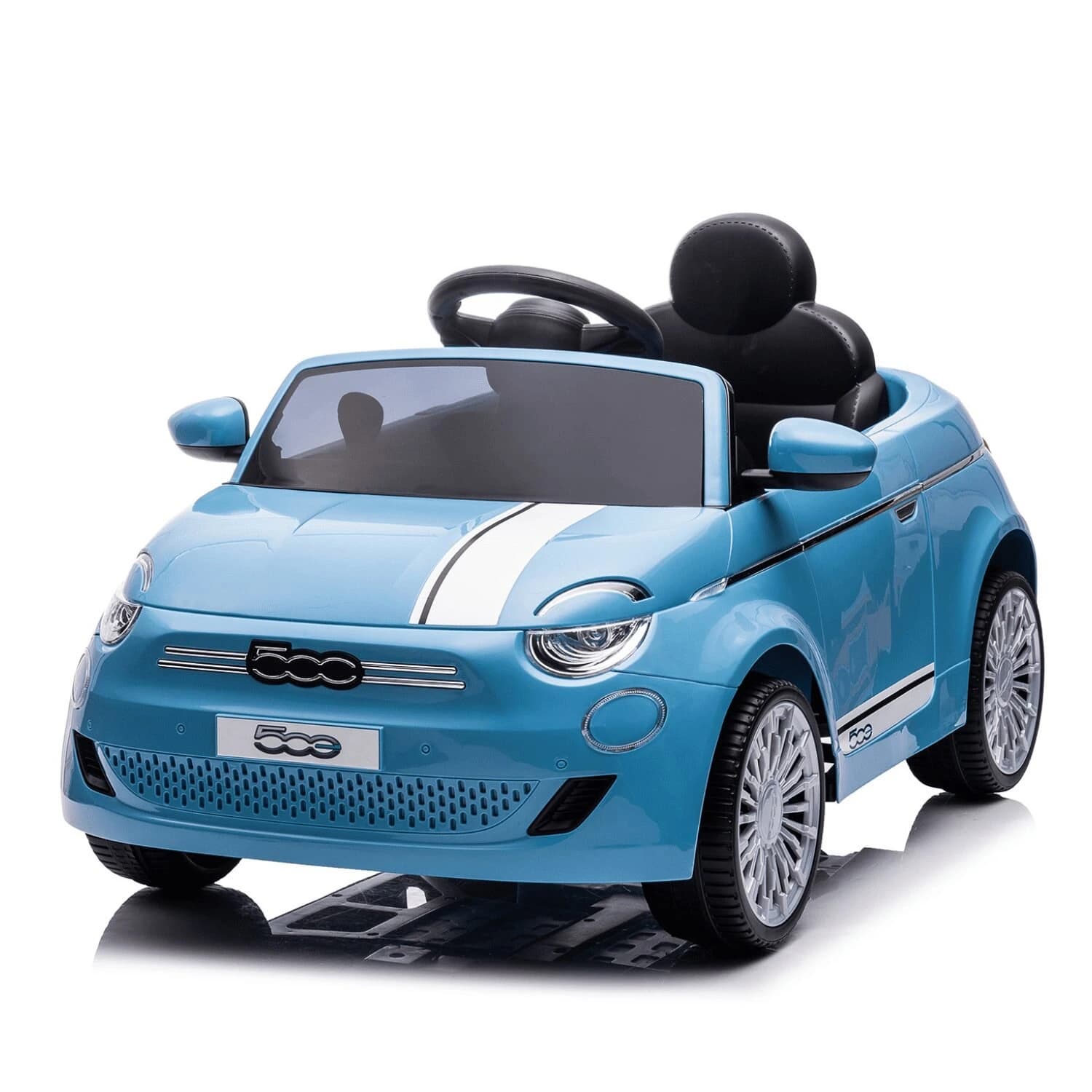 Αδειοδοτημένο ηλεκτροκίνητο αυτοκίνητο FIAT 500, 60W, 12V/4.5AH, R/C 2.4G