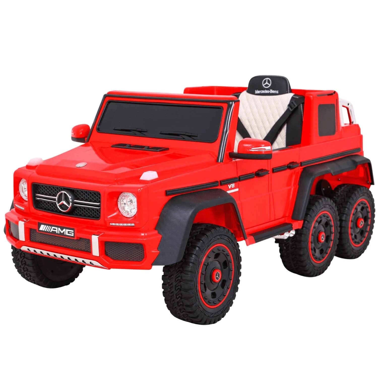 Αδειοδοτημένο ηλεκτροκίνητο τζιπ Mercedes G63 6x6 AMG, 140W, 12V/10Ah, R/C 2.4, ελαστικά EVA, 6x6