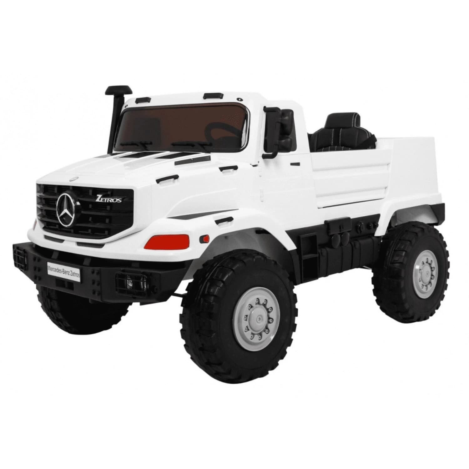 Αδειοδοτημένο ηλεκτροκίνητο φορτηγό Mercedes-Benz Zetros, 120W, 12V/10Ah, R/C 2.4, ελαστικά EVA