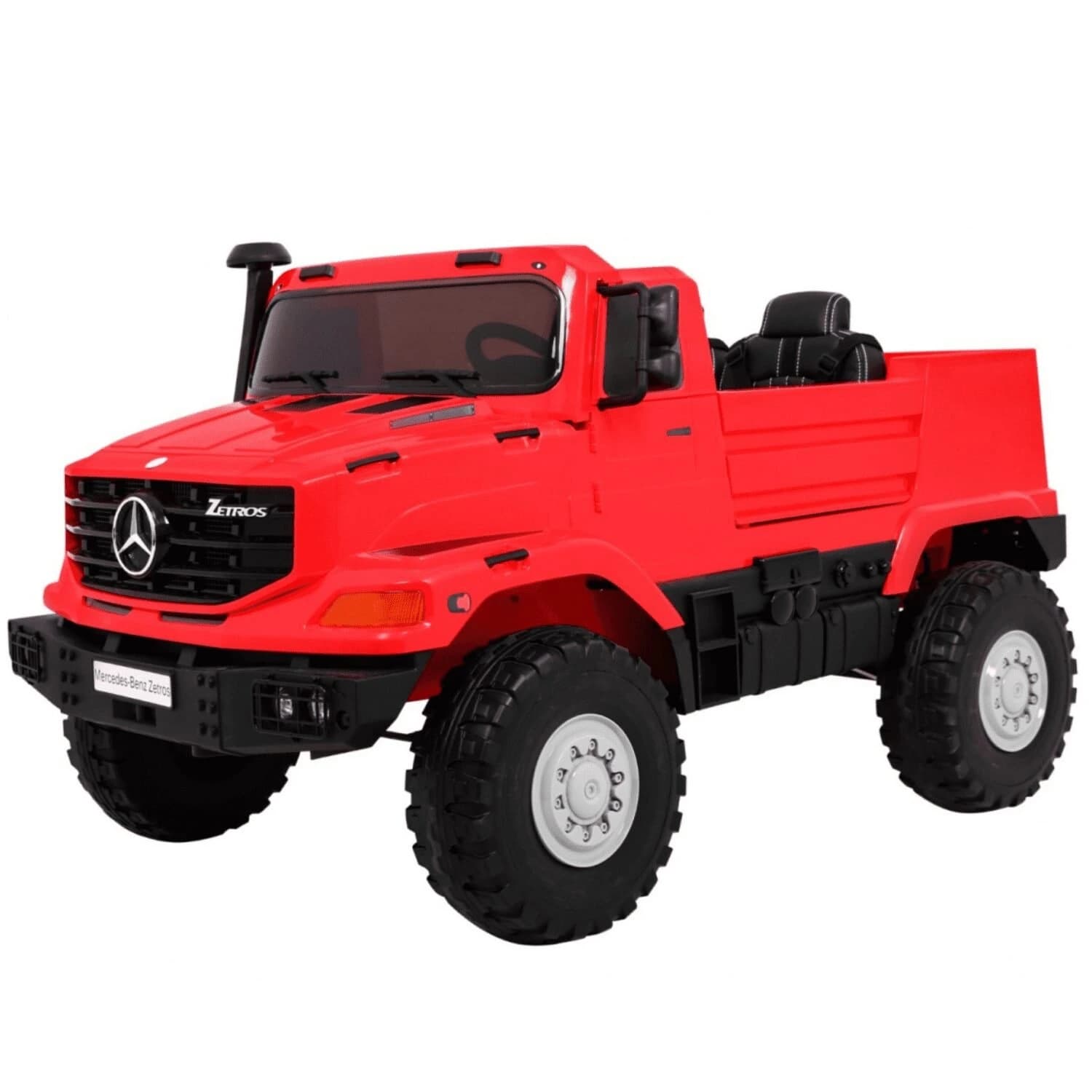 Αδειοδοτημένο ηλεκτροκίνητο φορτηγό Mercedes-Benz Zetros, 120W, 12V/10Ah, R/C 2.4, ελαστικά EVA