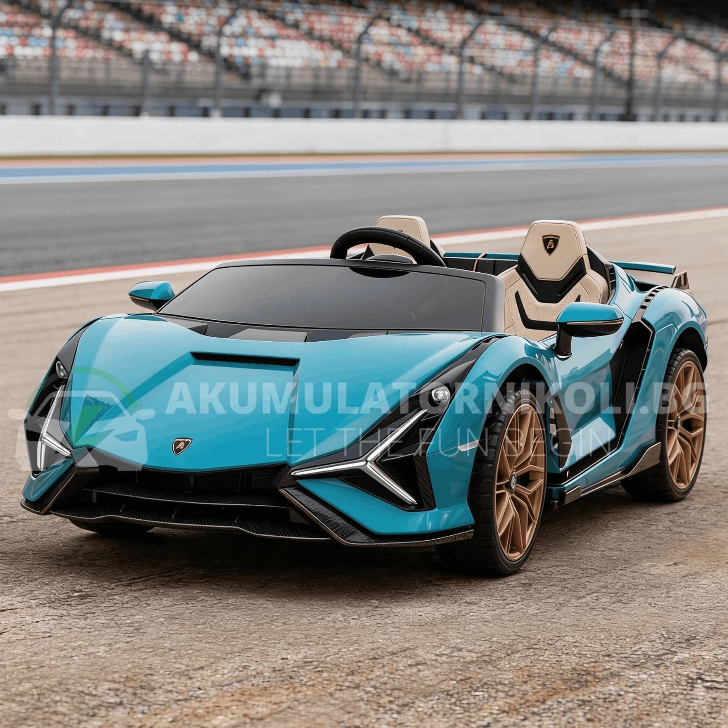 Αδειοδοτημένο ηλεκτροκίνητο αυτοκίνητο Lamborghini Sian, 4x4, 400W, 24V/9Ah