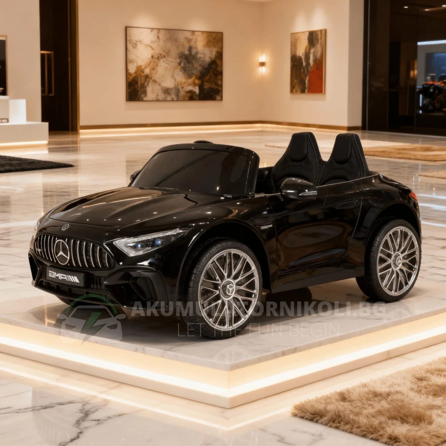 Αδειοδοτημένο ηλεκτροκίνητο αυτοκίνητο Mercedes-Benz SL63 2026, 12V7AH, ελαστικά EVA, R/C 2.4G