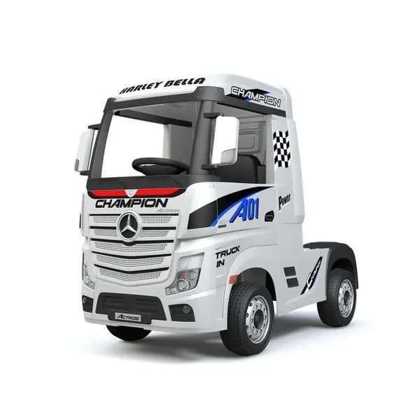 Παιδικό ηλεκτροκίνητο φορτηγό Mercedes ACTROS, 4x4, 140W,12V/10Ah, ελαστικά EVA