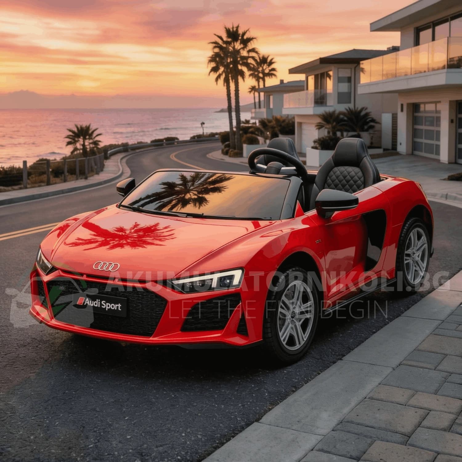 Αδειοδοτημένο ηλεκτροκίνητο αυτοκίνητο Audi R8 Premium, 200W, 24V/14Ah, υδραυλικά ελαστικά