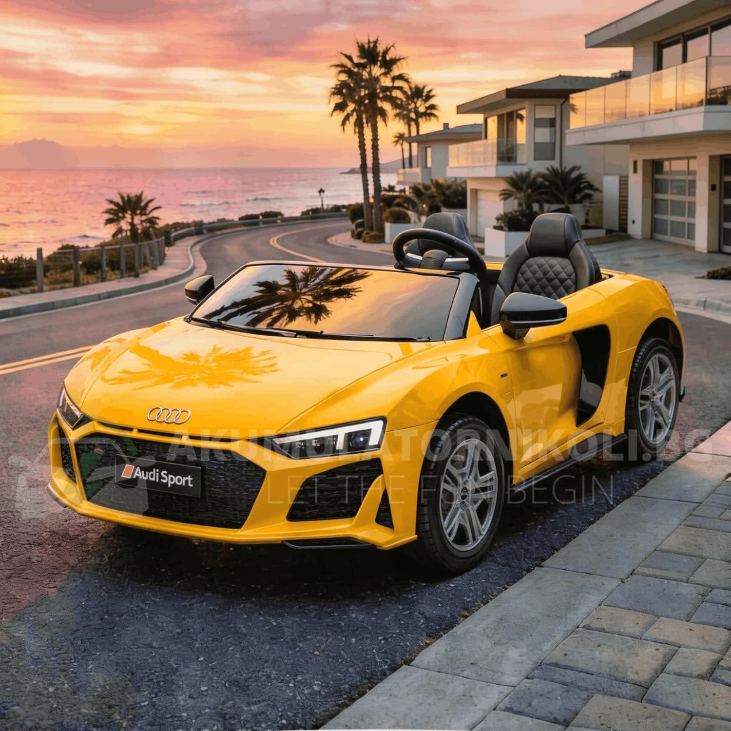 Αδειοδοτημένο ηλεκτροκίνητο αυτοκίνητο Audi R8 Premium, 200W, 24V/14Ah, υδραυλικά ελαστικά