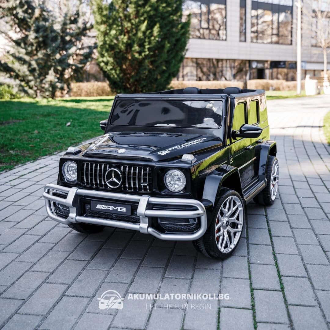 Αδειοδοτημένο ηλεκτροκίνητο τζιπ Mercedes G63 XXL, 4x4, 300W, 24V/7Ah, ελαστικά EVA