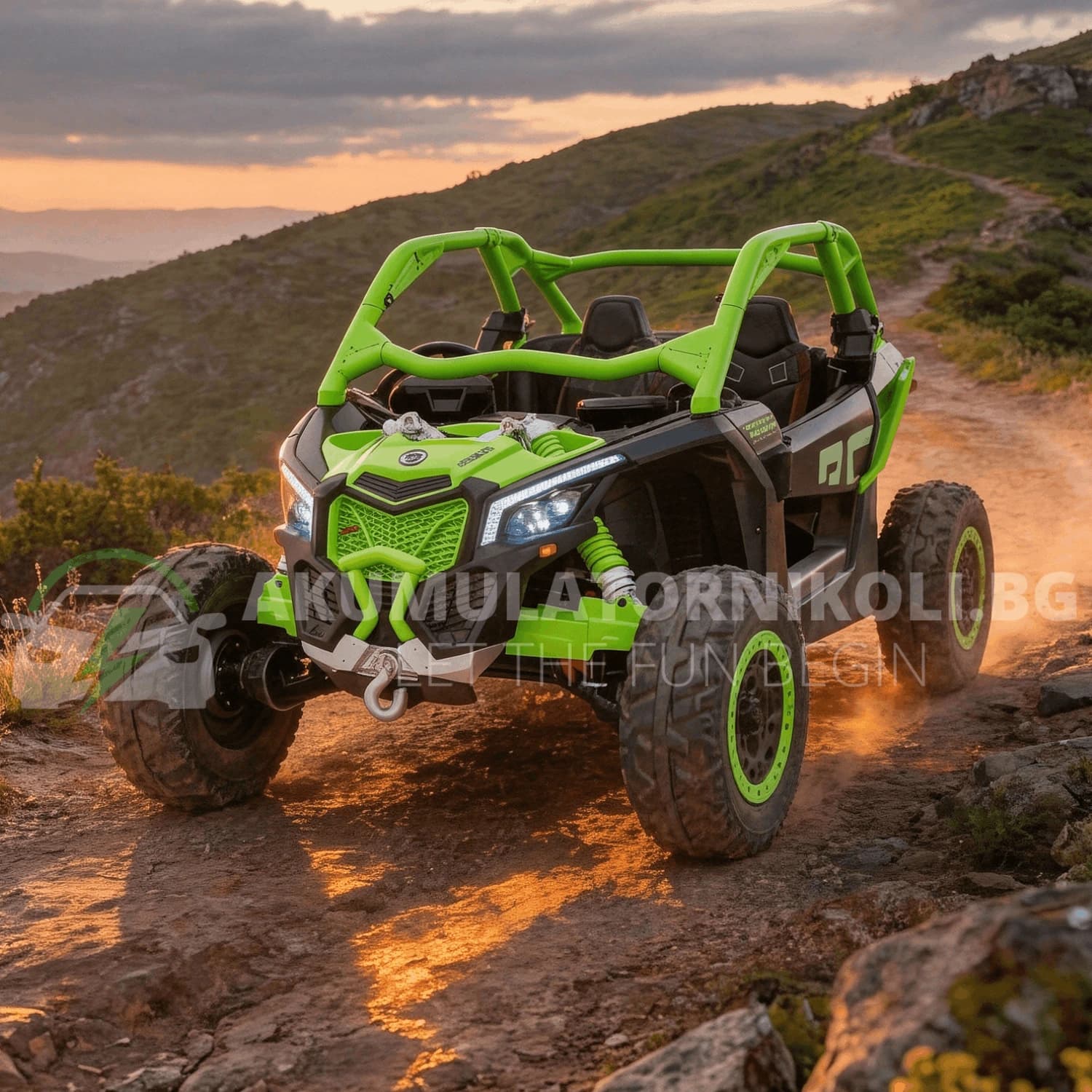 Αδειοδοτημένο ηλεκτροκίνητο UTV Can-Am Maverick Turbo RR, 4x4, 800W, 24V/7Ah, ελαστικά EVA, R/C 2.4G