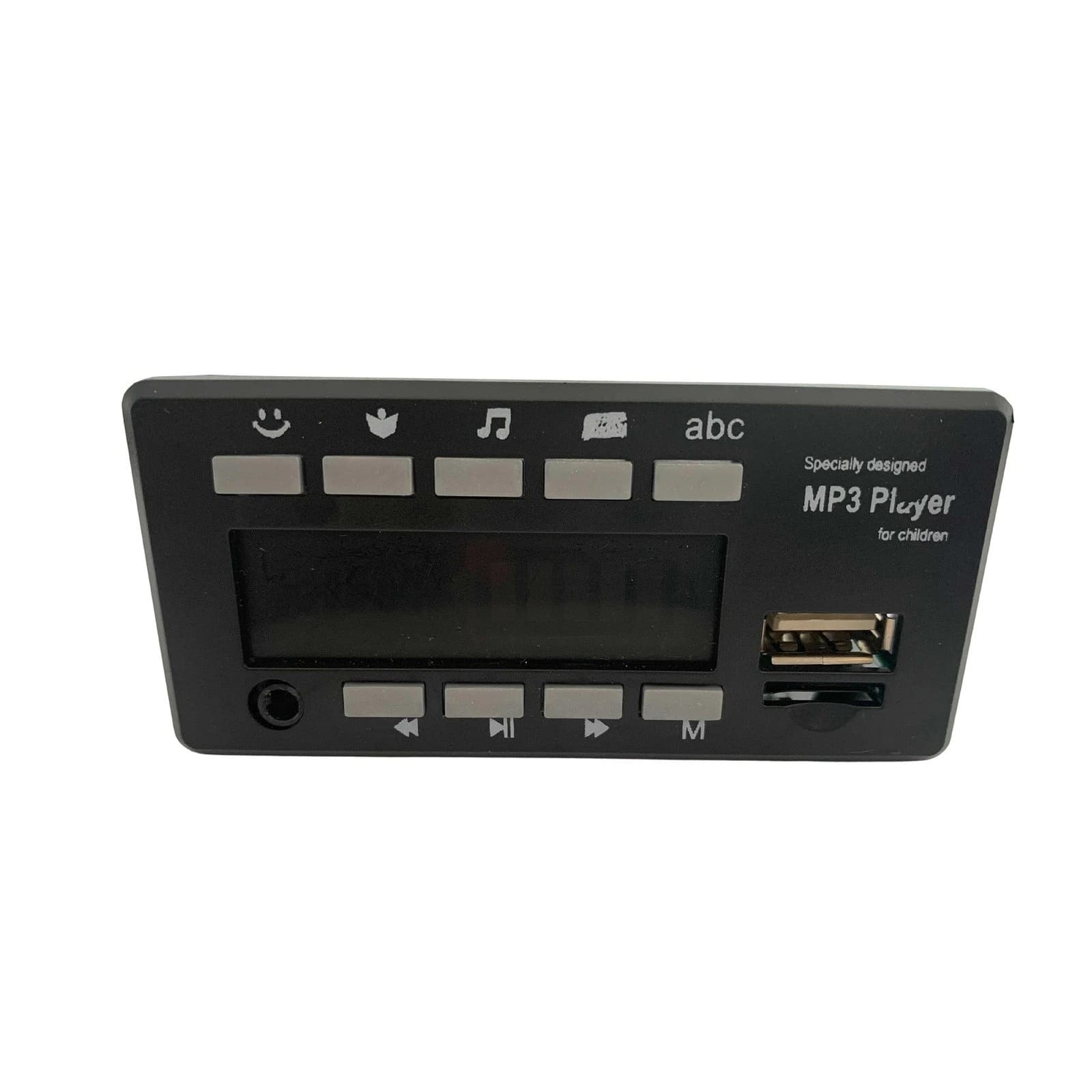 Αυθεντικό MP3 player για αδειοδοτημένο ηλεκτροκίνητο αυτοκίνητο Mercedes GT4 Evo 12V