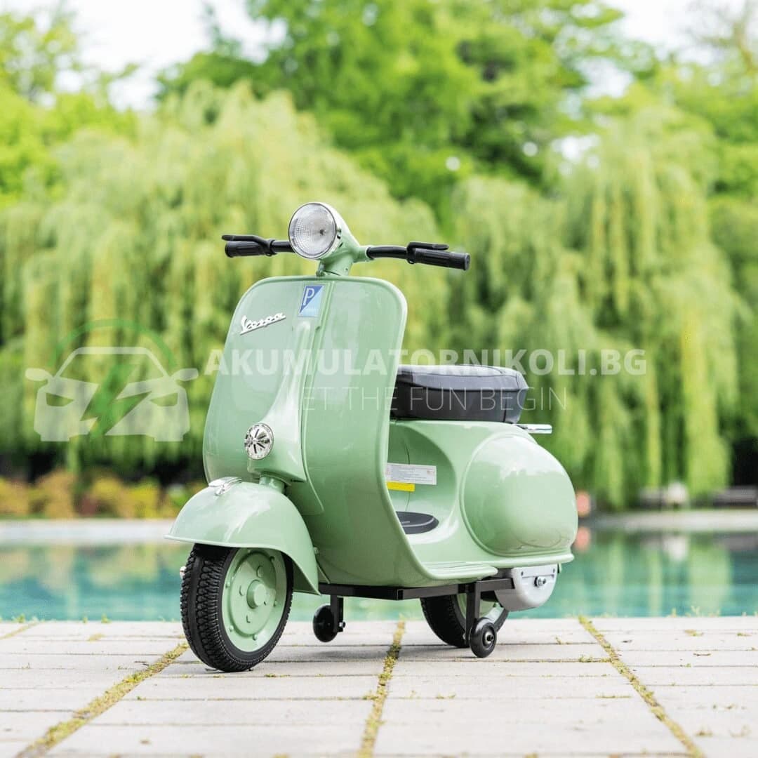 Αδειοδοτημένη ηλεκτροκίνητη μηχανή, Piaggio VESPA 150 VL1T, 110W, 12V/7AH, ελαστικά EVA
