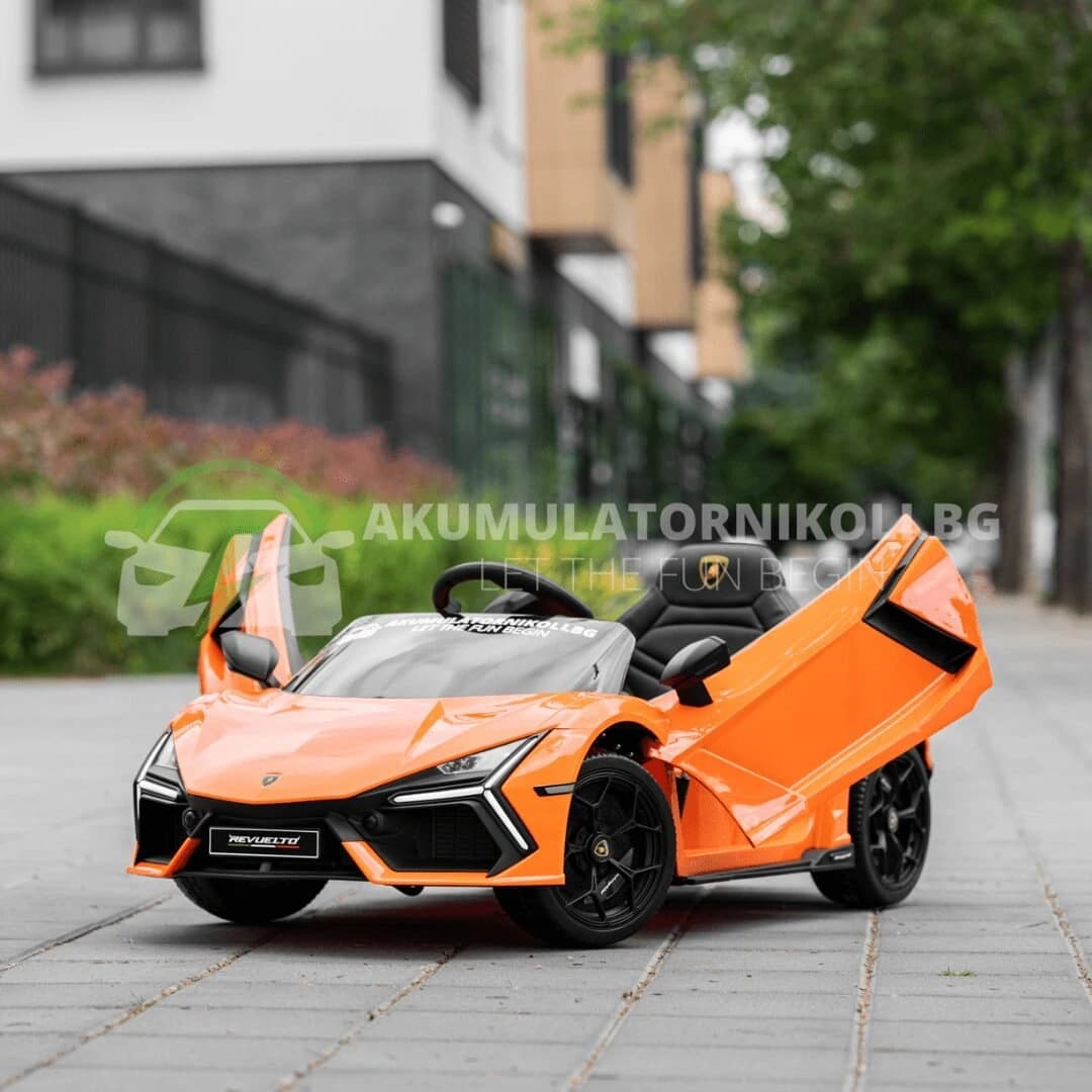 Αδειοδοτημένο ηλεκτροκίνητο αυτοκίνητο Lamborghini Revuelto 2025, 4x4, 200W, 12V/7AH, R/C 2,4G, ελαστικά EVA