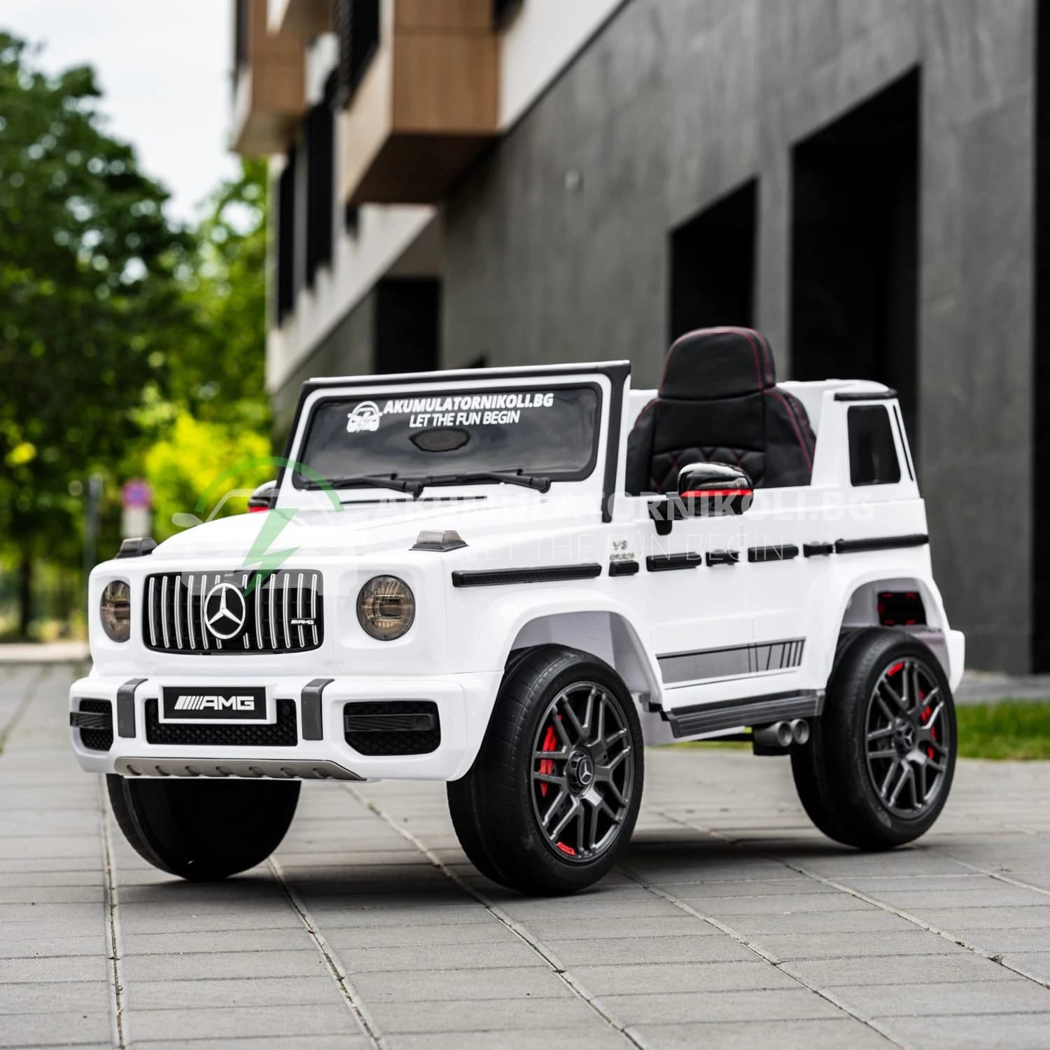 Αδειοδοτημένο ηλεκτροκίνητο τζιπ Mercedes-Benz G63 2026, 110W, 12V7Ah, ελαστικά EVA, R/C 2.4G