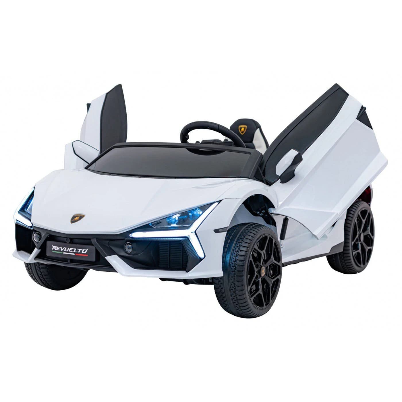 Αδειοδοτημένο ηλεκτροκίνητο αυτοκίνητο Lamborghini Revuelto XL, MP4, 24V7AH, 800W, ελαστικά EVA
