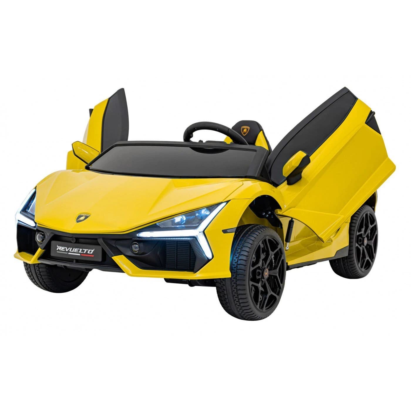 Αδειοδοτημένο ηλεκτροκίνητο αυτοκίνητο Lamborghini Revuelto XL, MP4, 24V7AH, 800W, ελαστικά EVA
