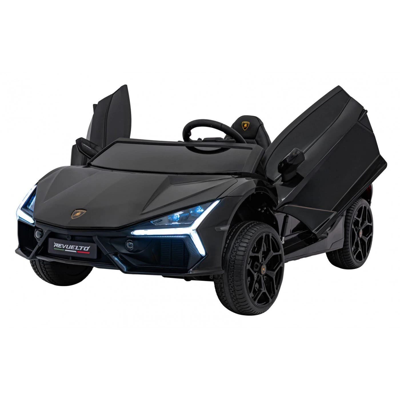 Αδειοδοτημένο ηλεκτροκίνητο αυτοκίνητο Lamborghini Revuelto XL, MP4, 24V7AH, 800W, ελαστικά EVA