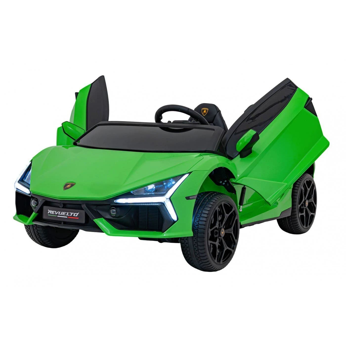 Αδειοδοτημένο ηλεκτροκίνητο αυτοκίνητο Lamborghini Revuelto XL, MP4, 24V7AH, 800W, ελαστικά EVA
