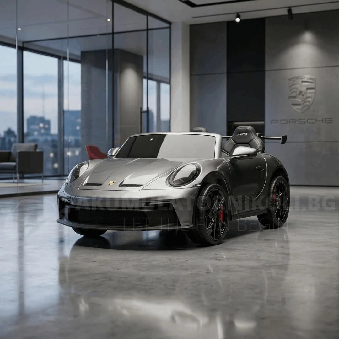 Αδειοδοτημένο ηλεκτροκίνητο αυτοκίνητο PORSCHE 911 2026, GT3, 24V10Ah, 640W, μοτέρ brushless, ελαστικά EVA