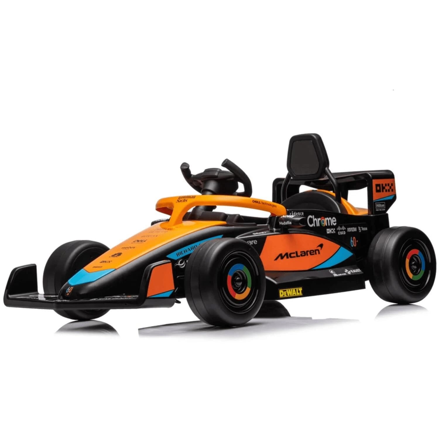 Παιδικό ηλεκτροκίνητο καρτ Formula 1 McLaren, 12V 4,5Ah, 100W