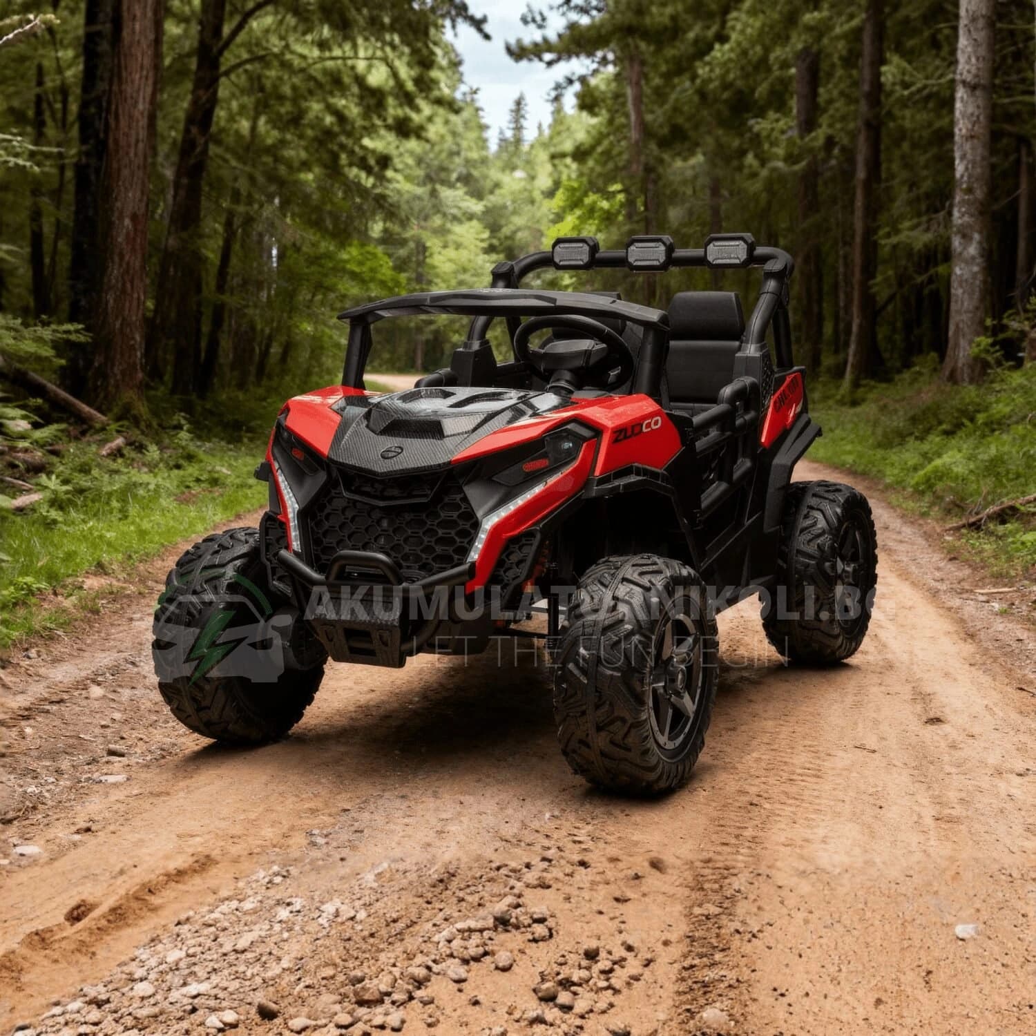 Παιδικό ηλεκτροκίνητο UTV Monster 2026, 320W, 24V7AH, ελαστικά EVA, 4x4, Mp3