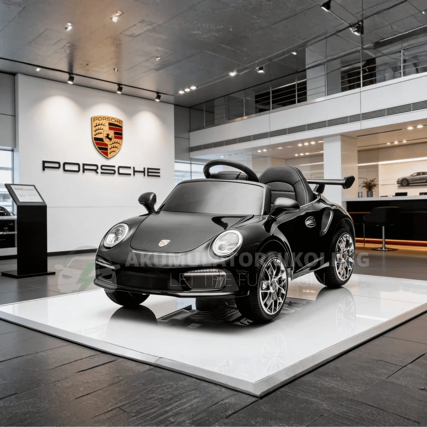 Αδειοδοτημένο ηλεκτροκίνητο αυτοκίνητο RUF CTR3 Clubsport, 100W, 12V/4,5Ah, MP3