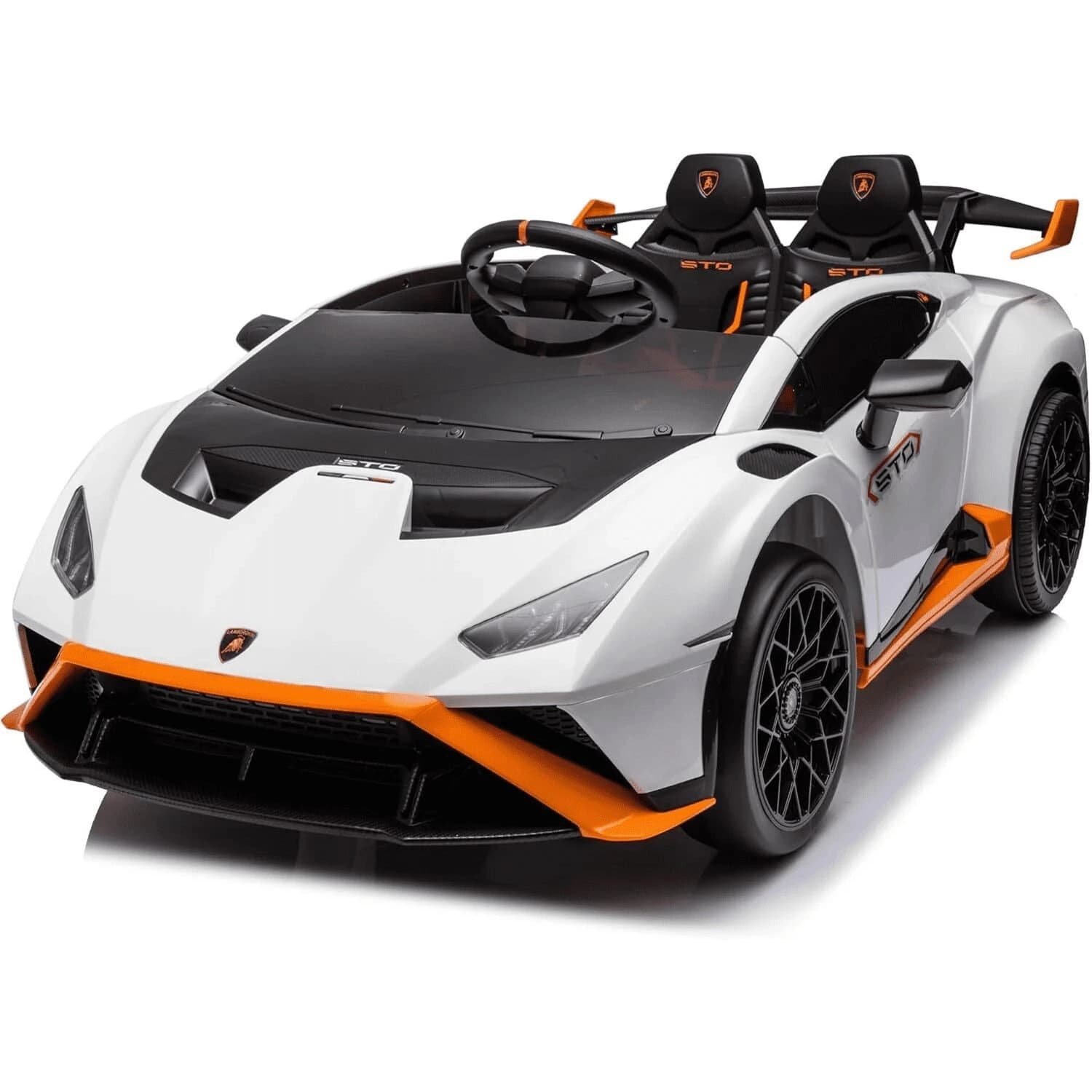 Αδειοδοτημένο ηλεκτροκίνητο αυτοκίνητο Lamborghini Huracán STO, 100W, 12V/7Ah, ελαστικά EVA, MP3