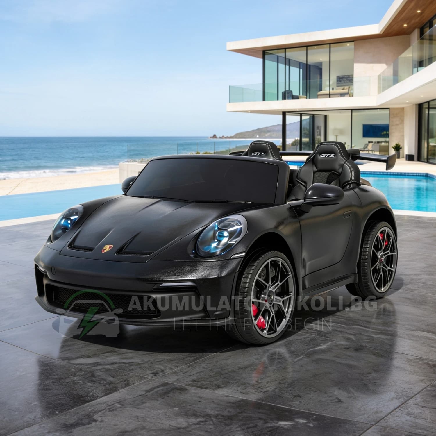 Αδειοδοτημένο ηλεκτροκίνητο αυτοκίνητο PORSCHE 911 2026, GT3, 24V10Ah, 800W, 4x4, ελαστικά EVA, MP3 player