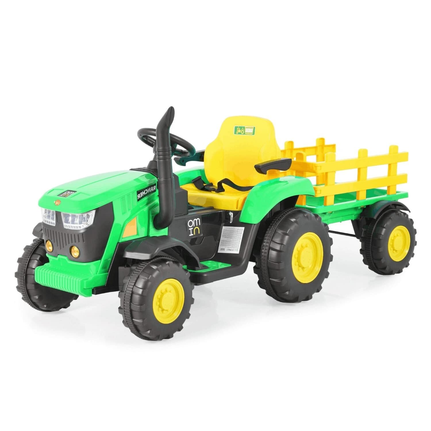 Παιδικό ηλεκτροκίνητο τρακτέρ Rancher, 12V/7Ah, R/C 2.4 G