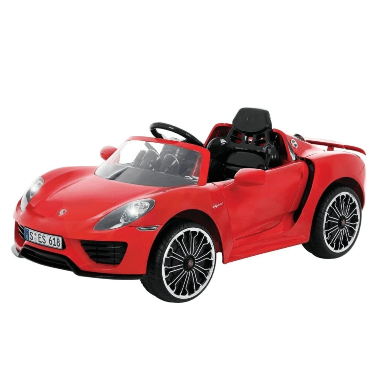 Αδειοδοτημένο ηλεκτροκίνητο αυτοκίνητο Porsche 918 Spyder, 6V