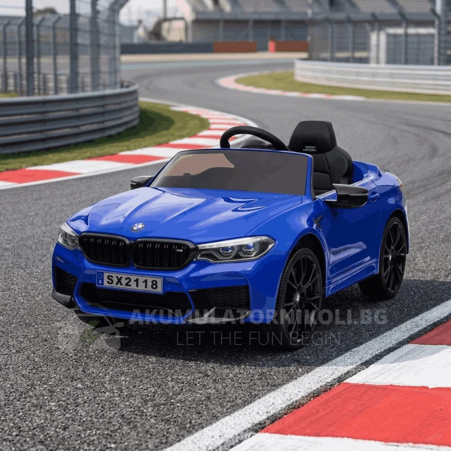 Αδειοδοτημένο ηλεκτροκίνητο αυτοκίνητο Bmw M5 Premium 24V/7Ah, 500W, δερμάτινο κάθισμα, Drift λειτουργία, 2026