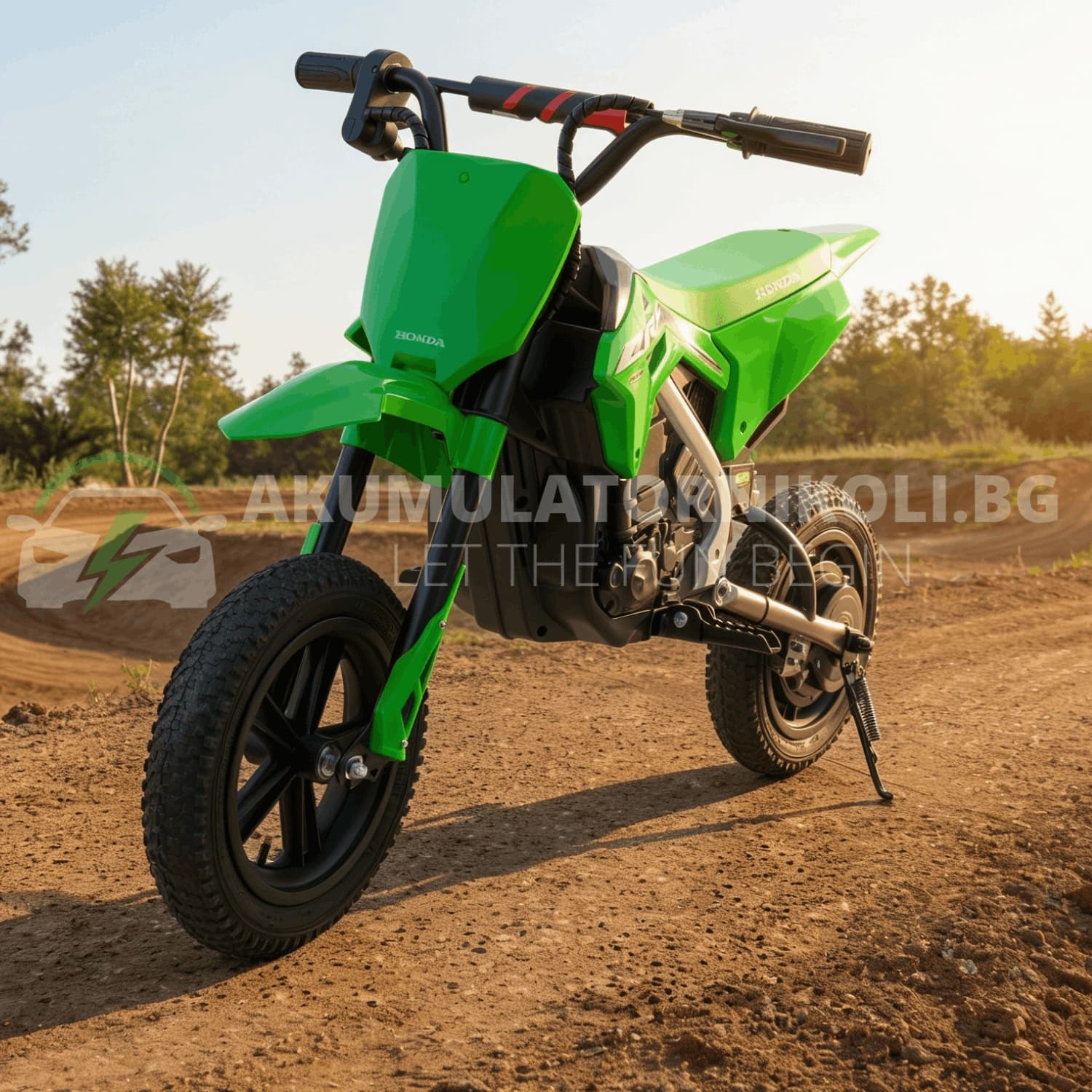 Αδειοδοτημένη ηλεκτροκίνητη μηχανή Honda CRF450, 250W, 24V/7Ah, φουσκωτά ελαστικά