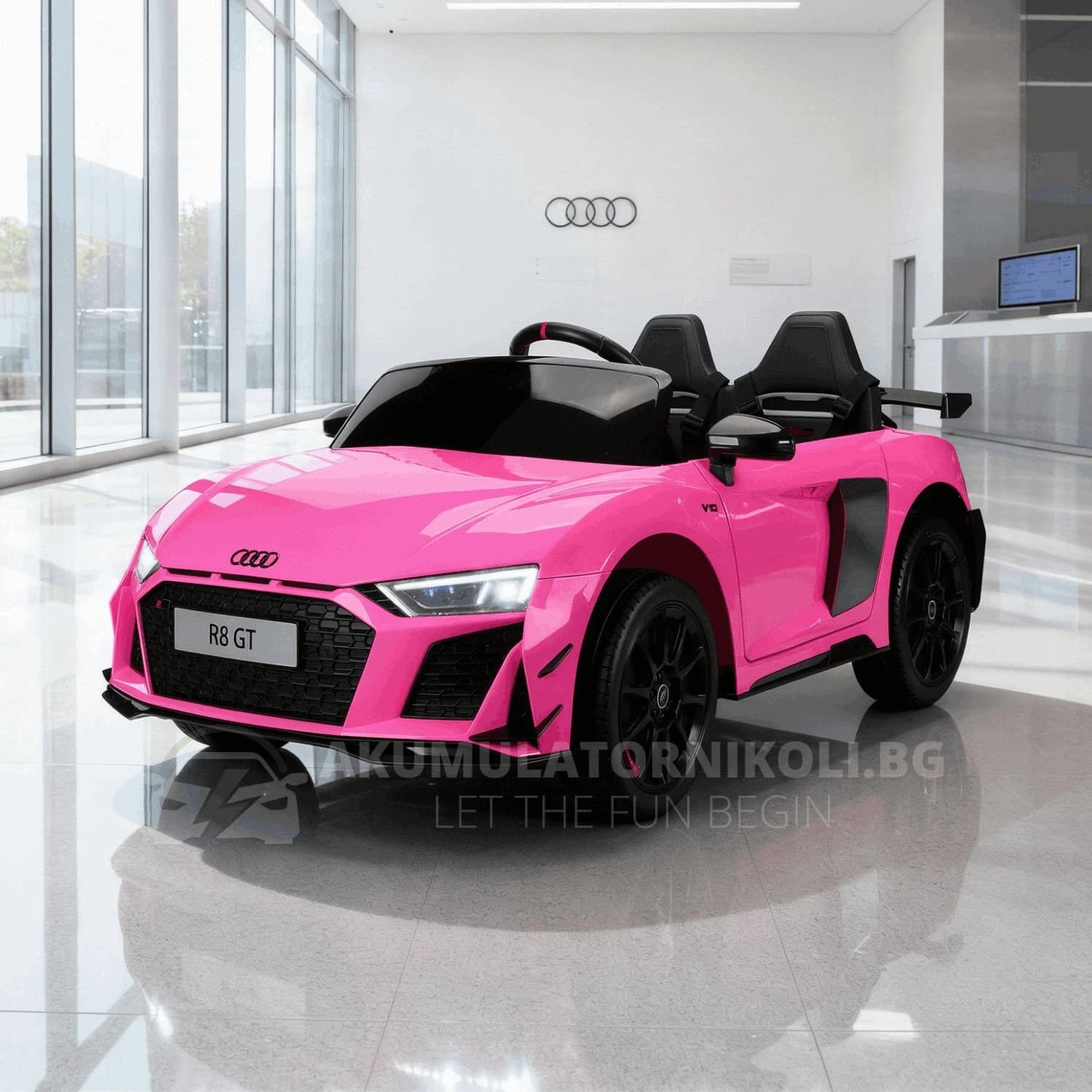 Αδειοδοτημένο ηλεκτροκίνητο αυτοκίνητο Audi R8 GT 2026, 12V/7Ah, 250W, ελαστικά EVA, MP3, RC 2.4G