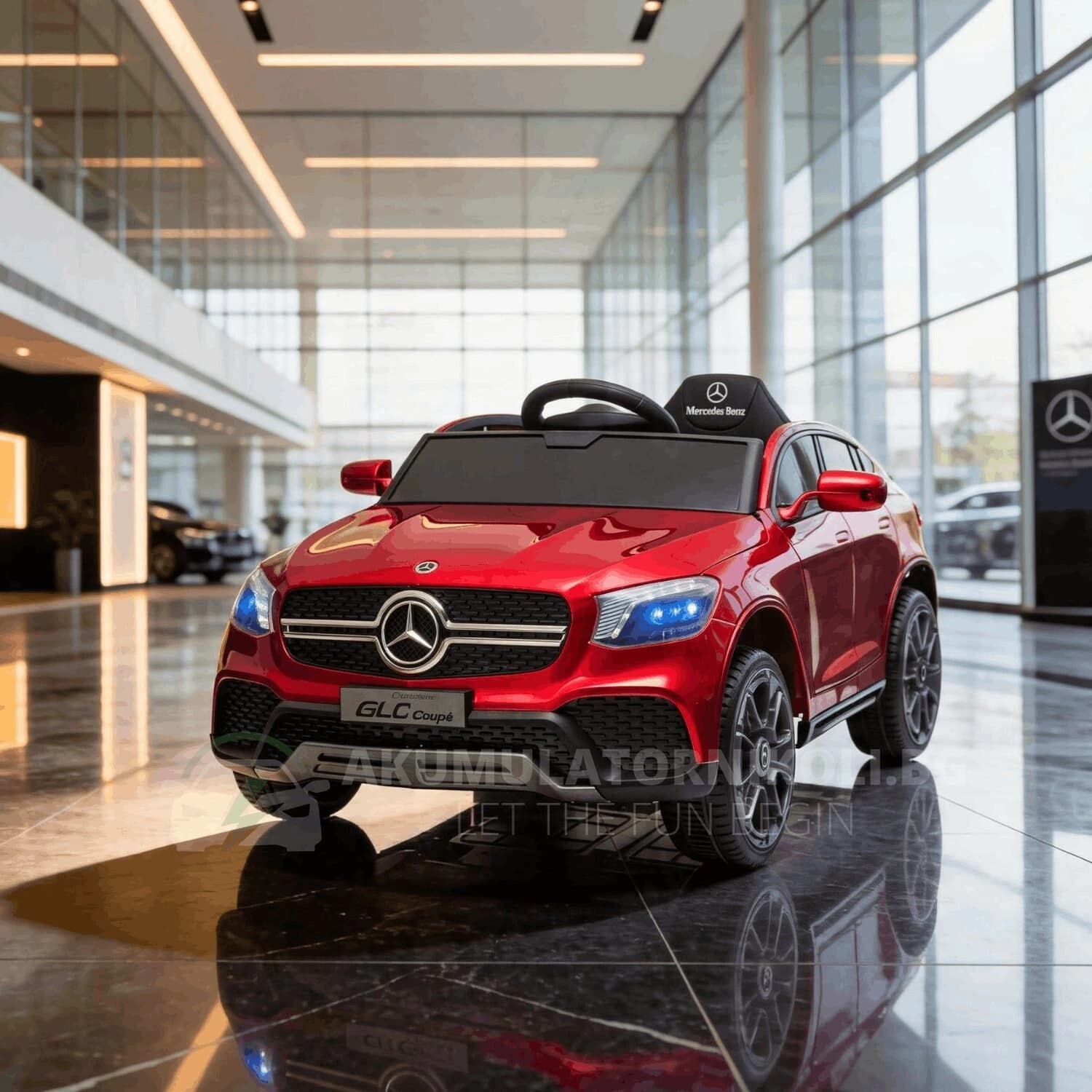 Αδειοδοτημένο ηλεκτροκίνητο αυτοκίνητο Mercedes-Benz GLC 2026, 250W, 12V/7Ah, ελαστικά EVA, MP3, RC 2.4G