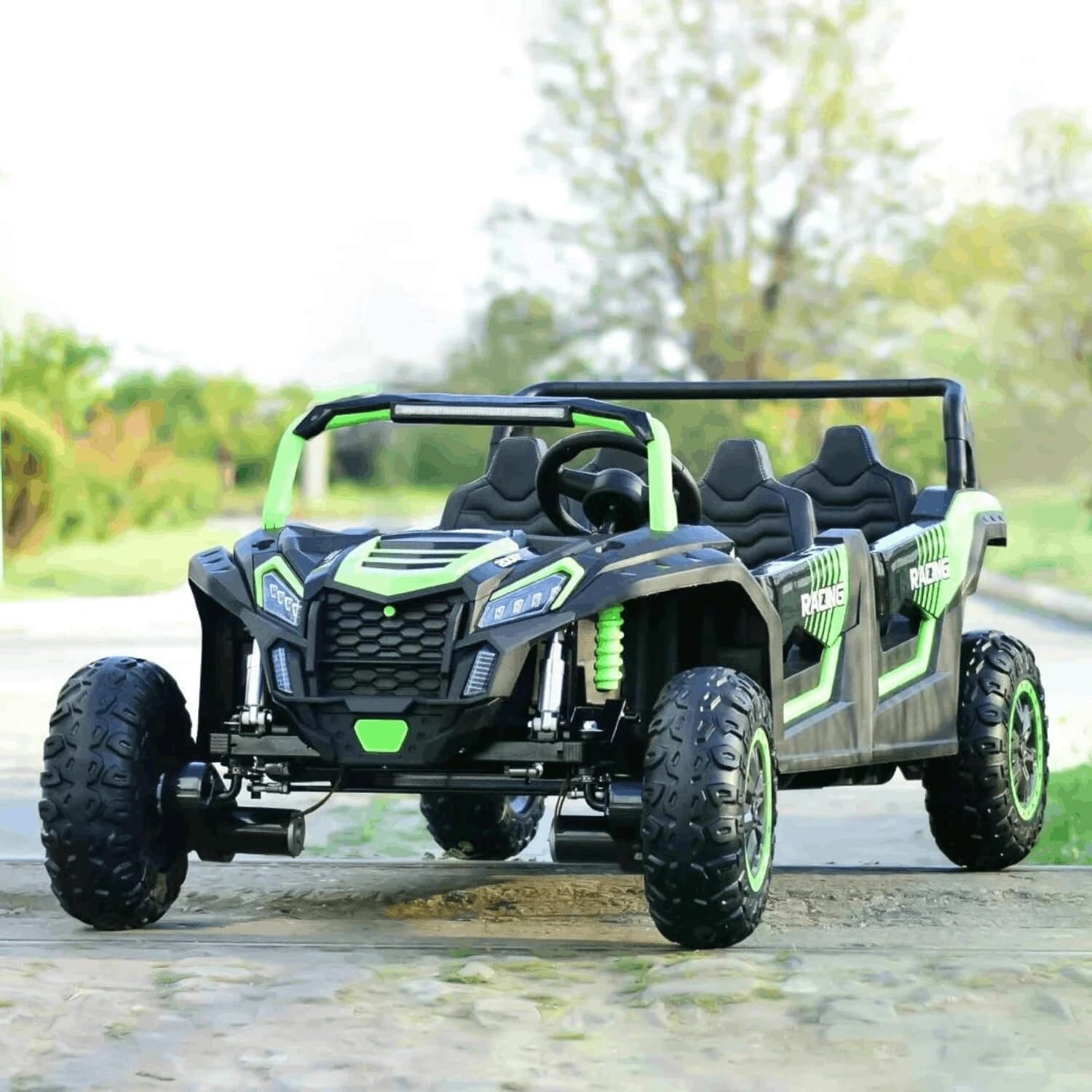 Παιδικό ηλεκτροκίνητο UTV Racing, 24V/20Ah, 600W, 4x4, τετραθέσιο, ελαστικά EVA, MP3