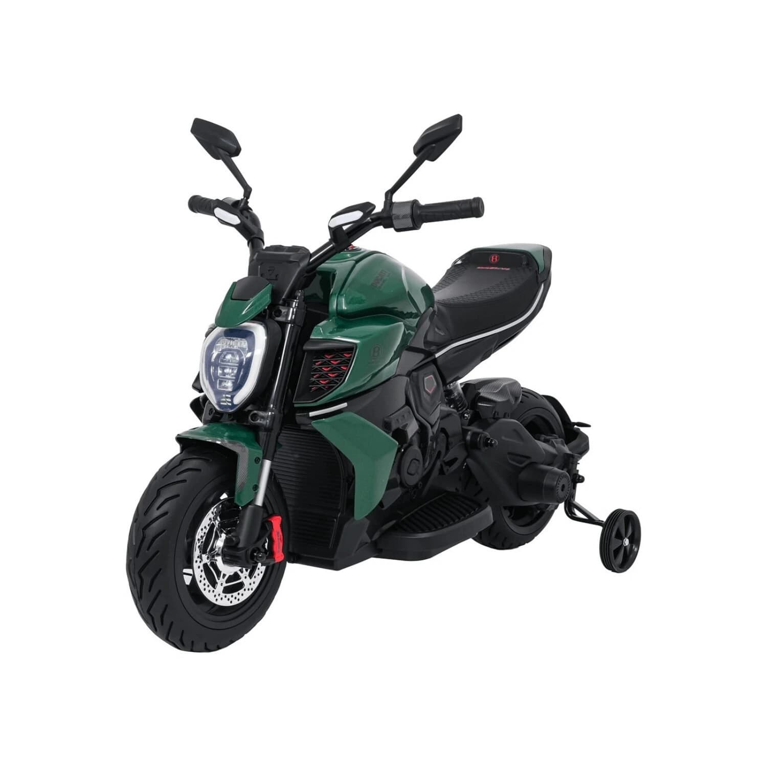 Αδειοδοτημένη ηλεκτροκίνητη μηχανή Ducati Diavel x Bentley 12V7Ah, 70W, ελαστικά EVA