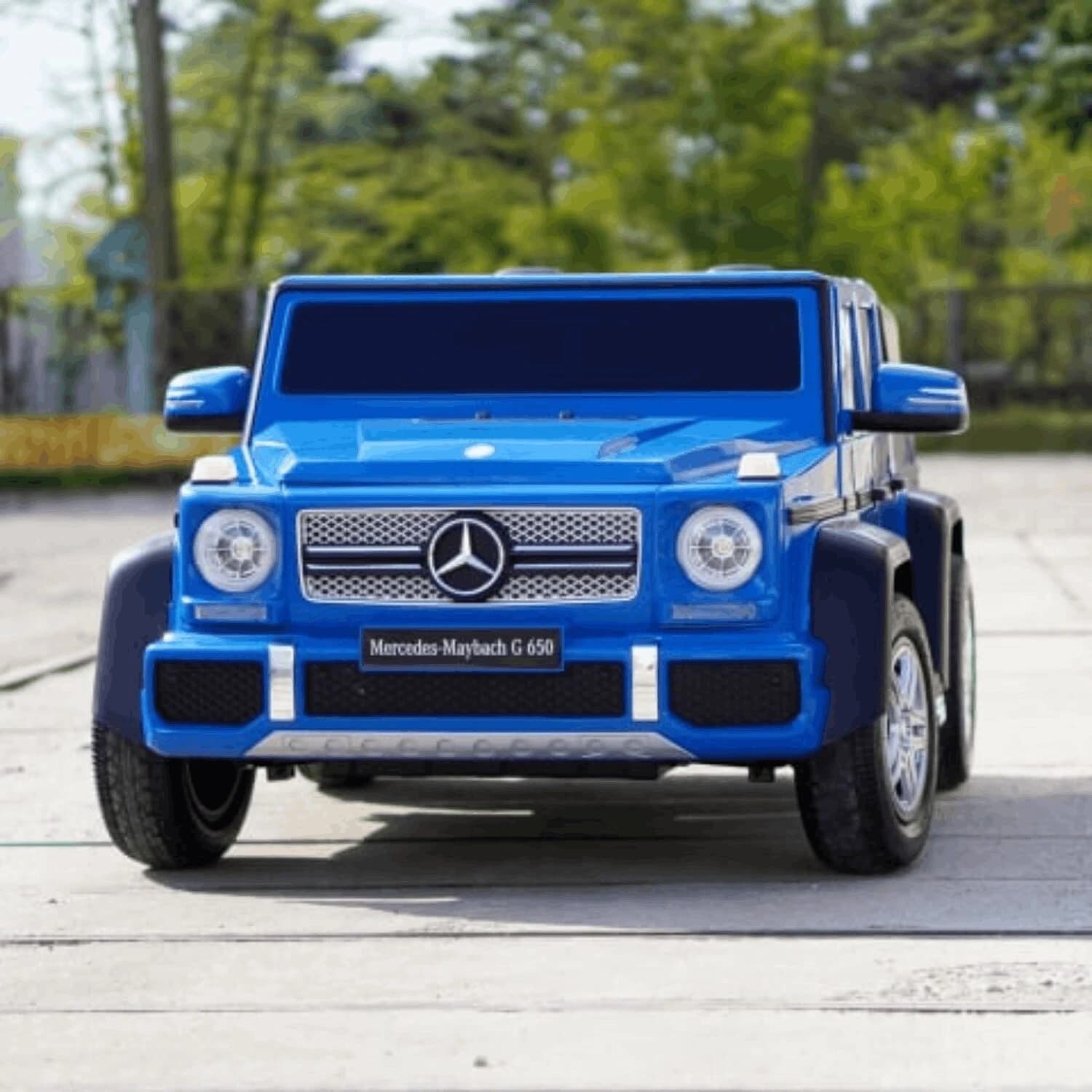 Αδειοδοτημένο ηλεκτροκίνητο τζιπ Mercedes G650 Maybach, 24V/14Ah, 200W, φουσκωτά ελαστικά, MP3, R/C