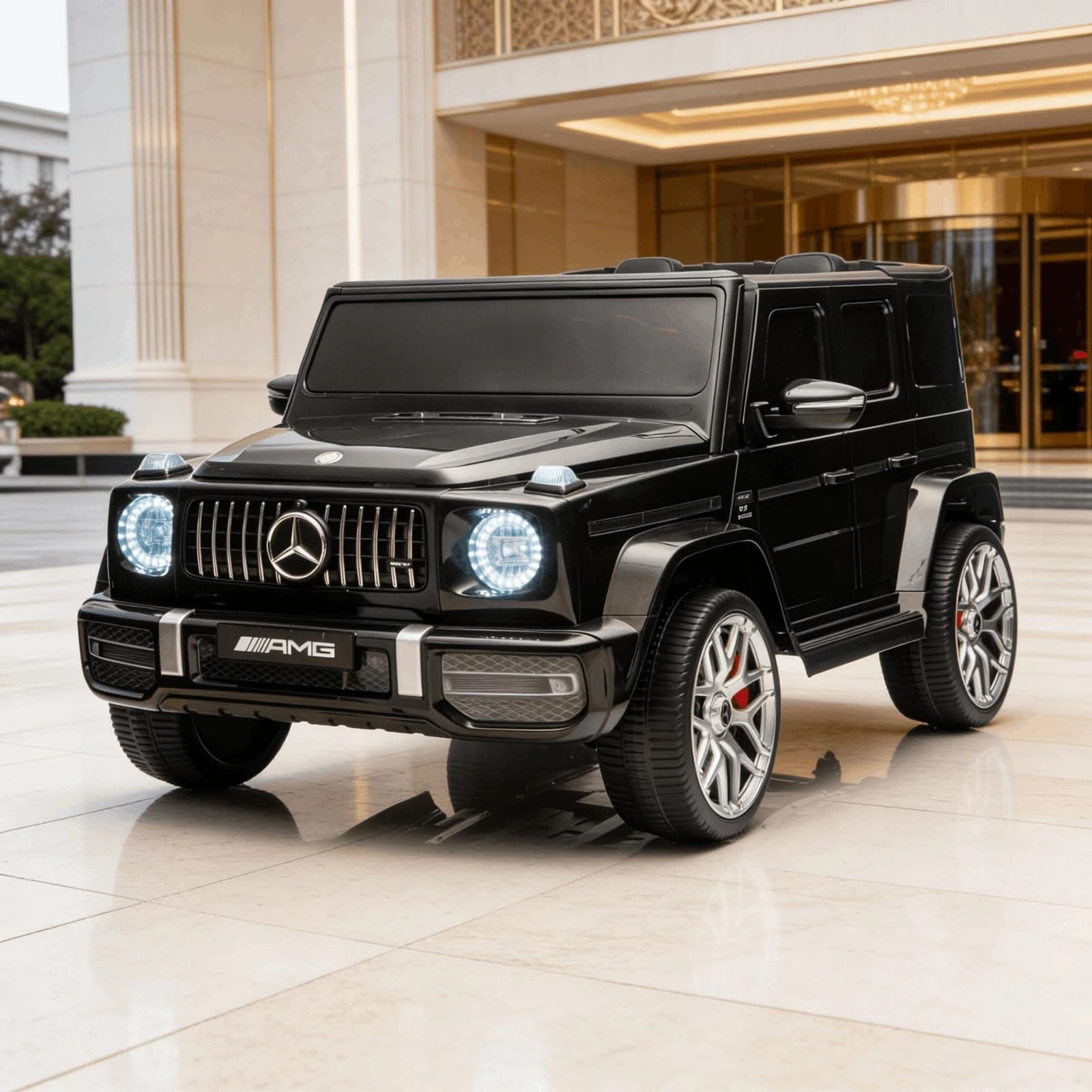 Αδειοδοτημένο ηλεκτροκίνητο αυτοκίνητο Mercedes-Benz G63 AMG 18V/5Ah, 200W, ελαστικά EVA, 4x4