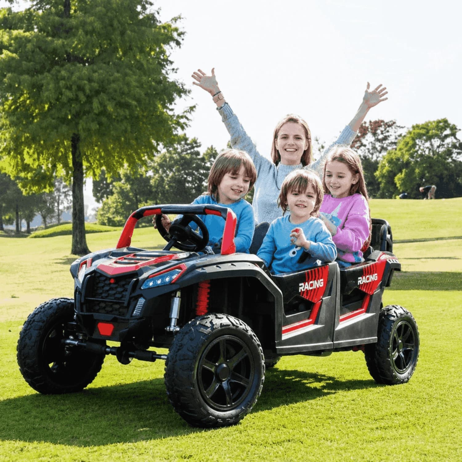 Παιδικό ηλεκτροκίνητο UTV MEGA 48V/14Ah, 600W, 4x4, φουσκωτά ελαστικά, MP3, έως 18 km/h