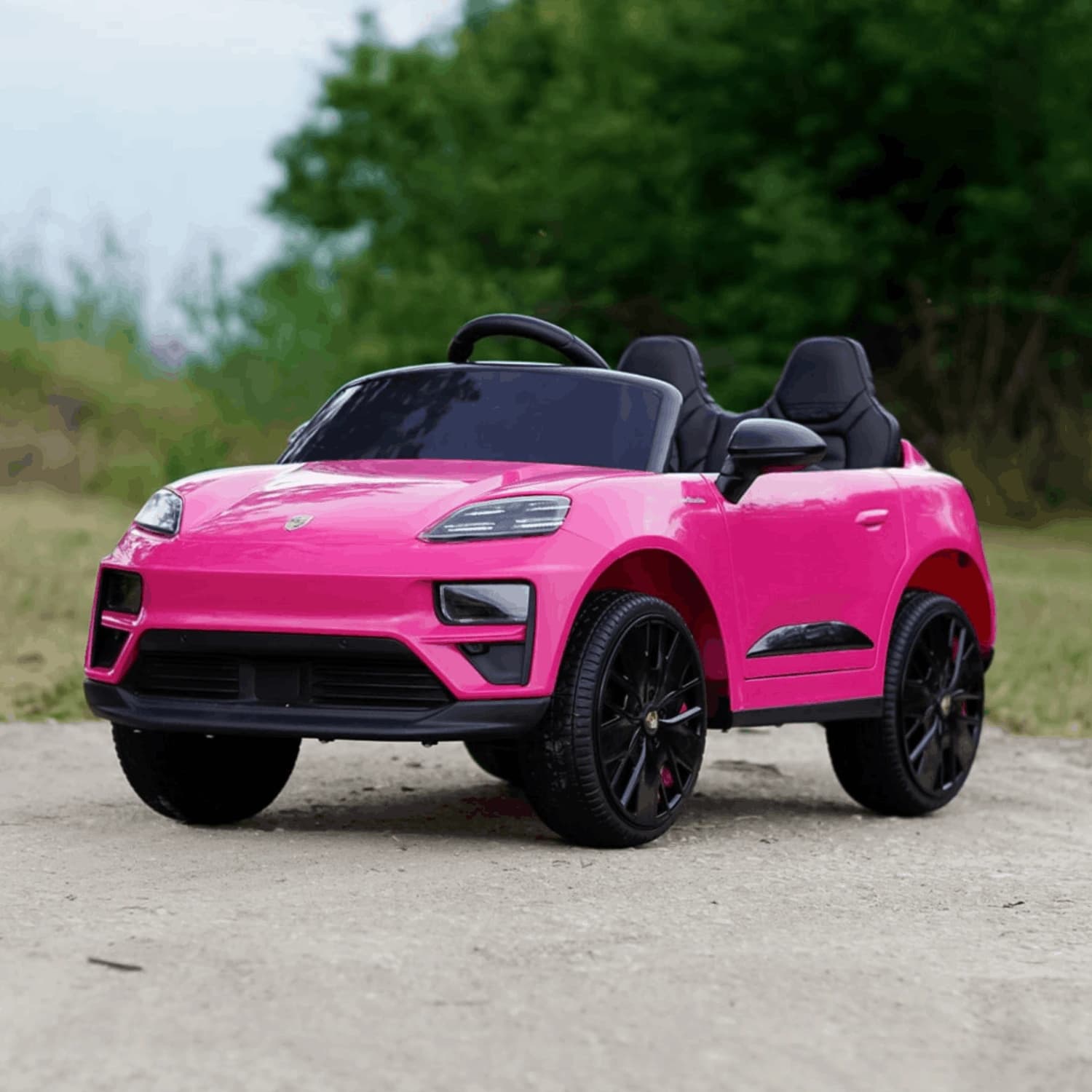 Αδειοδοτημένο ηλεκτροκίνητο τζιπ Porsche Macan, 12V/10Ah, 140W, ελαστικά EVA, 4x4, MP3, R/C