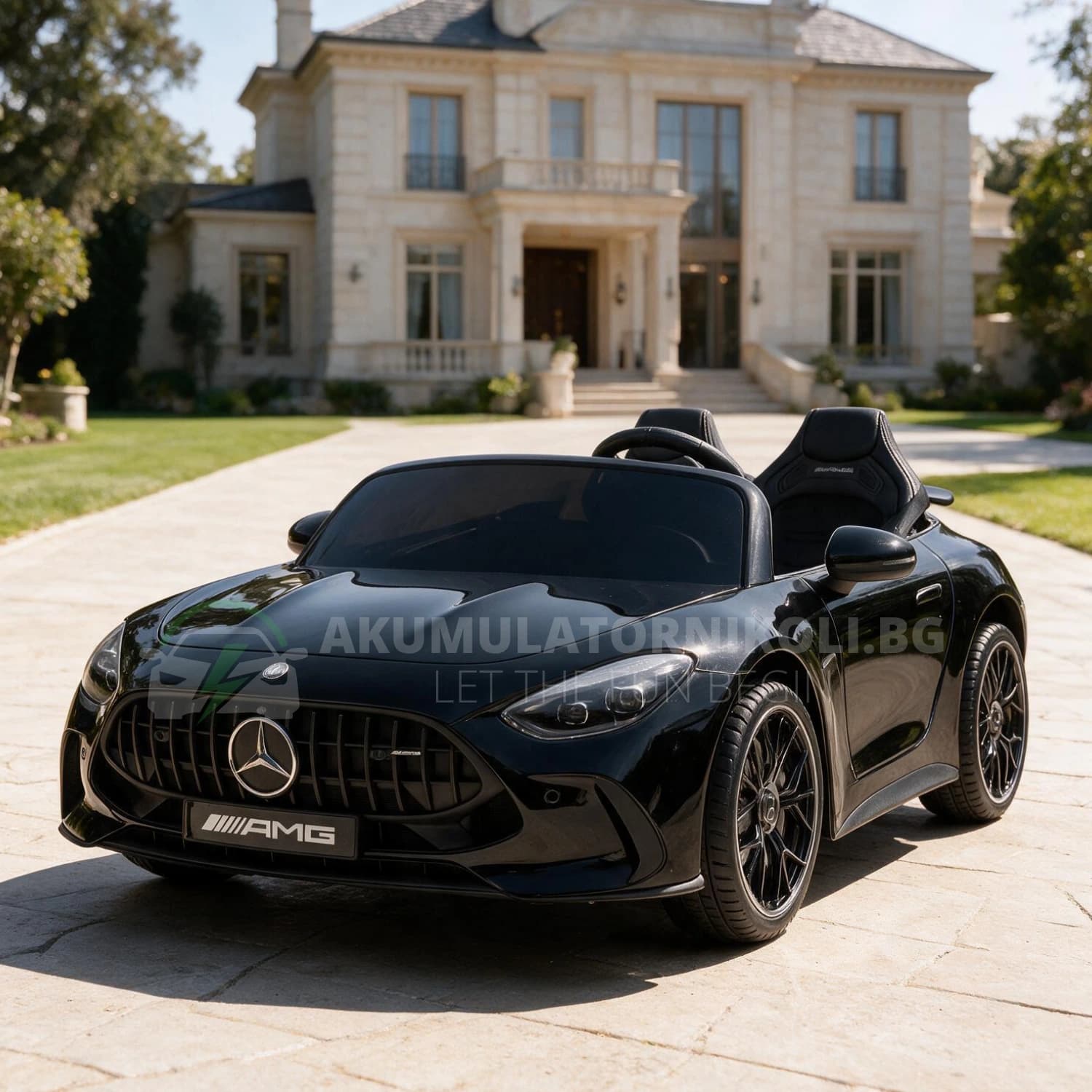 Αδειοδοτημένο ηλεκτροκίνητο αυτοκίνητο Mercedes AMG SL63, MP4, 24V/10Ah, 640W μοτέρ brushless, ζώνη 5 σημείων, R/C 2.4Ghz