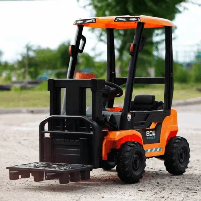 Αδειοδοτημένο ηλεκτροκίνητο κλαρκ JCB, 12V/4.5Ah, 70W, R/C