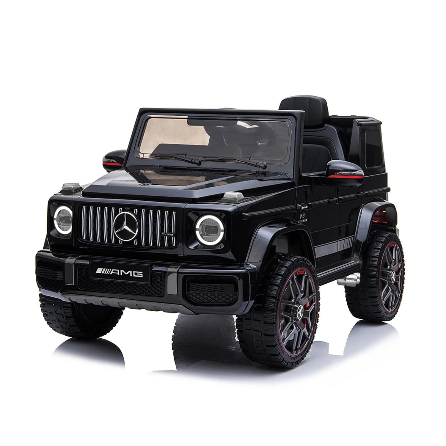 Αδειοδοτημένο ηλεκτροκίνητο τζιπ, Mercedes Benz G63 AMG, 110W, 12V7Ah, R/C 2.4 G, ελαστικά EVA